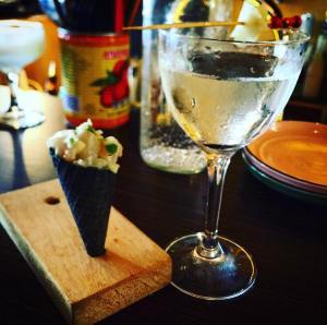 Thundercat Martini - Belvedere Vodka, Junmai Sake Plum Bitters, Orange Blossom Water & Pickled Ginger 🍶👌